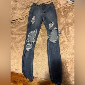 Girls fashionova high rise jeans